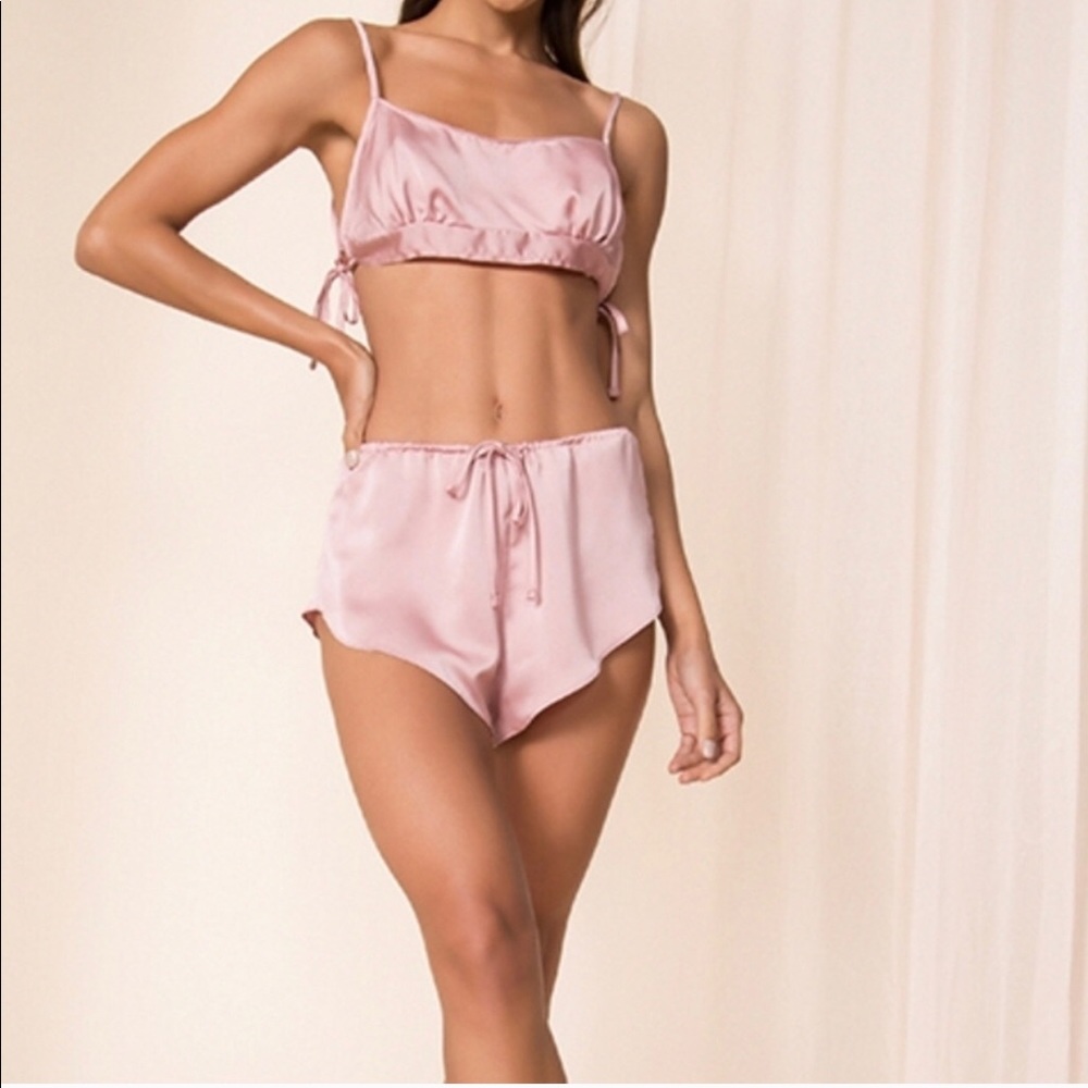 NWT free people rose pajama set